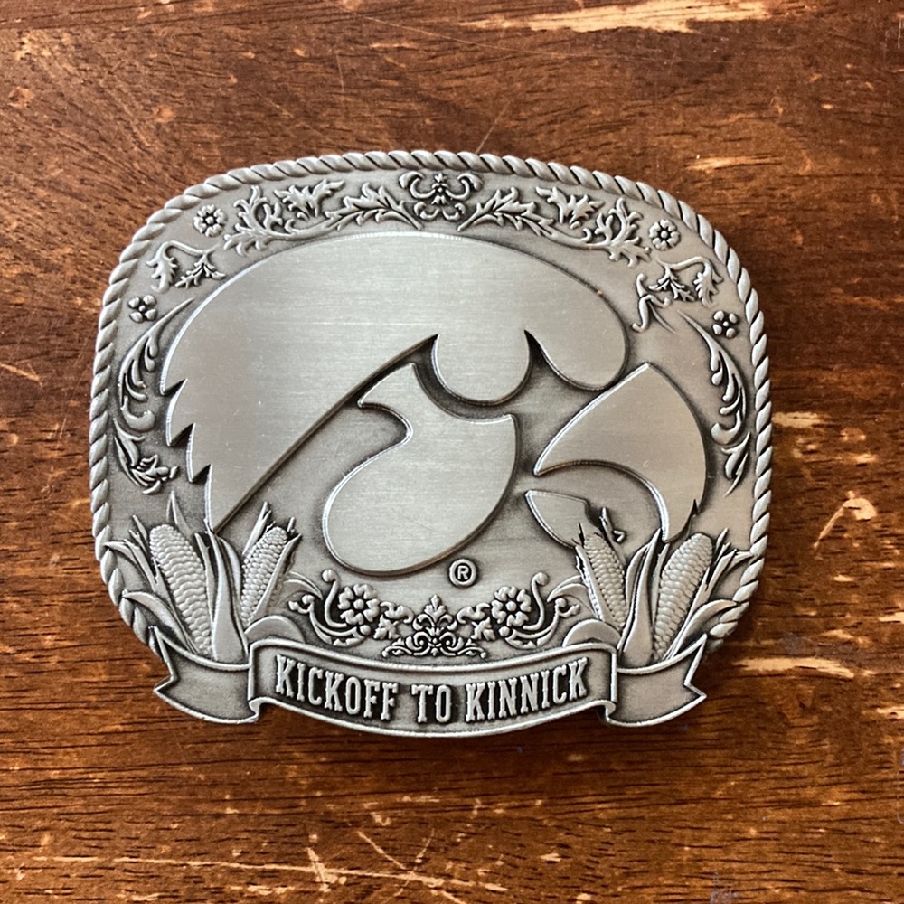 University of Iowa Hawkeyes Kickoff to Kinnick Belt Buckle